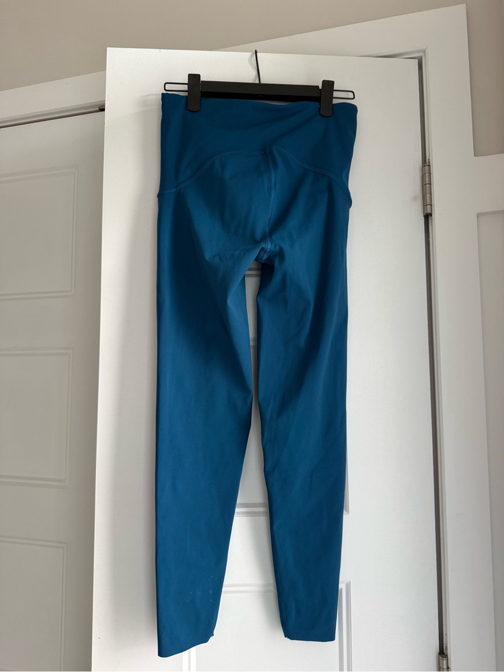 SPANX Teal Blue High-Waist Leggings - Picture 2 of 4